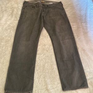 True Religion gray jeans GENO relaxed slim 34x31